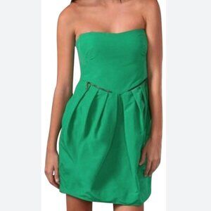 See By Chloe Ottoman Zipper Dress Green Size 8
